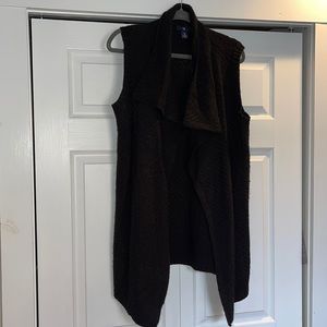 Black sweater vest